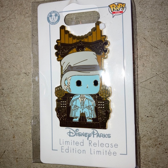 Disney Organ Player Funko Pop! Pin - Haunted Mansion - LR. NEW